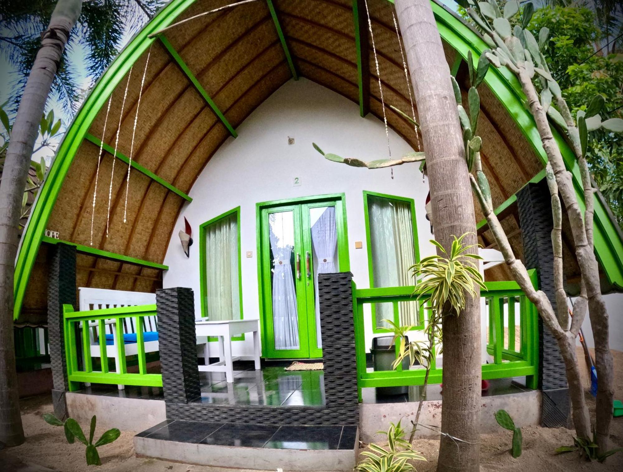 Kaktus Bungalow 4 Gili Air Kültér fotó